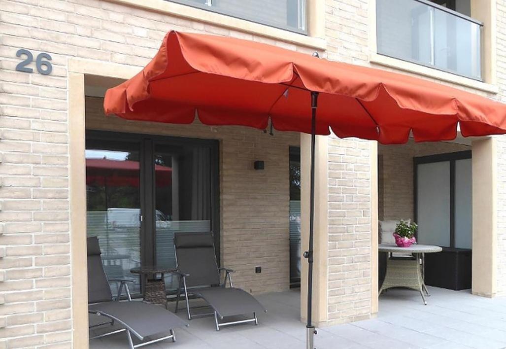 Erdgeschoss Wohnung Watt'N Meer Mit Garten In Dangast 瓦雷尔 外观 照片