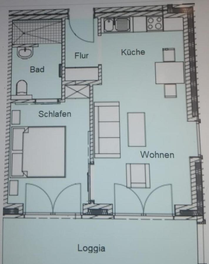 Erdgeschoss Wohnung Watt'N Meer Mit Garten In Dangast 瓦雷尔 外观 照片