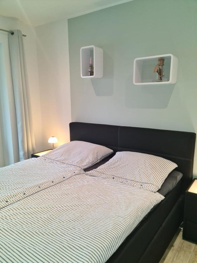 Erdgeschoss Wohnung Watt'N Meer Mit Garten In Dangast 瓦雷尔 外观 照片